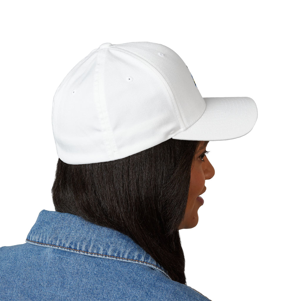 Front Spoke Embroidered Flex Fit Hat
